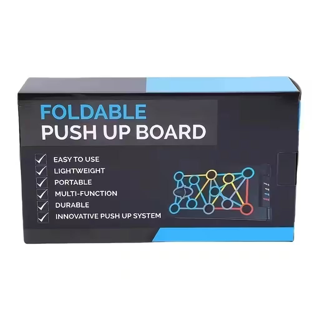 Multi-Functional Detachable Push up Board in Black, Home Workout Accessories