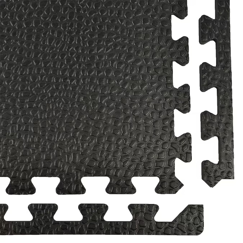 24-In W X 24-In L X 0.39-In T Interlocking Foam Gym Floor Tile ( 96.875-Sq Ft ) 25 -Pack