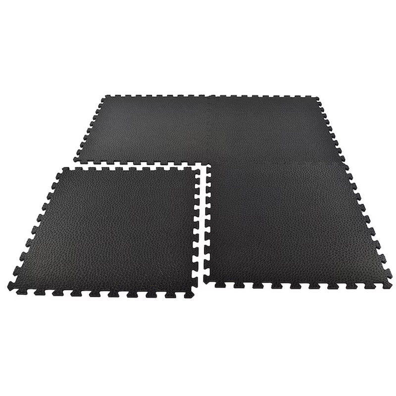 24-In W X 24-In L X 0.39-In T Interlocking Foam Gym Floor Tile ( 96.875-Sq Ft ) 25 -Pack